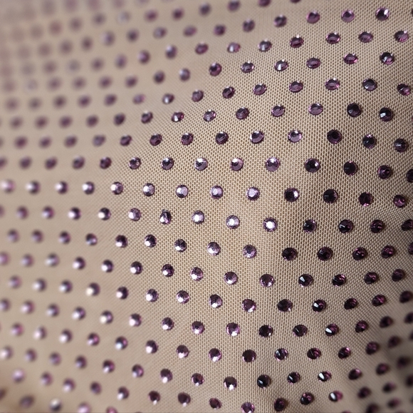 Cynthia Rowley Pink Studded Crop Top - Picture 6 of 11